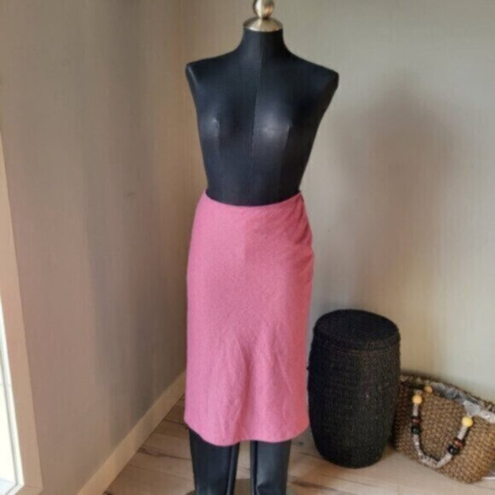 GAP Pink Tweed Skirt Sz 0 - Picture 11 of 11